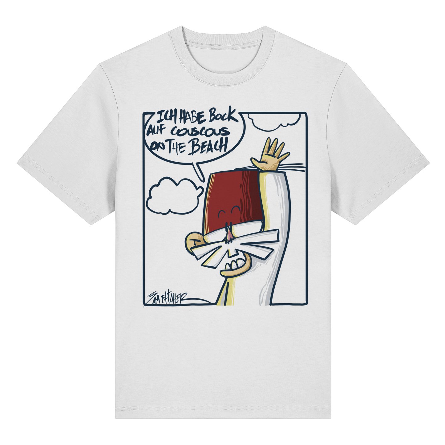 Taher #1 T | White